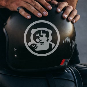 Car Vinyl Decal,Vintage Military sticker, Air Corps Bear Badge, WW2 Unique Stickers, Bike helmet customise, Unique decal.