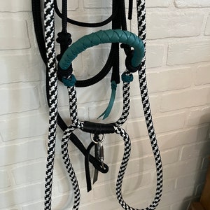 SALE! Loping, rope, Bitless, hackamore, trail bridle, soft bosal, mecate reins
