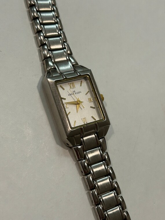 Vintage Anne Klein Tank Wrist Watch - image 1