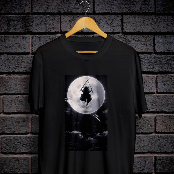 Demon Slayer Inosuke Hashibira Moon T-shirt