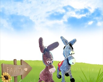 Amigurumi Donkey Toy