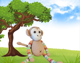 Amigurumi Monkey Toy