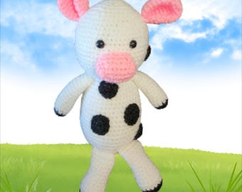 Amigurumi Toy Cow