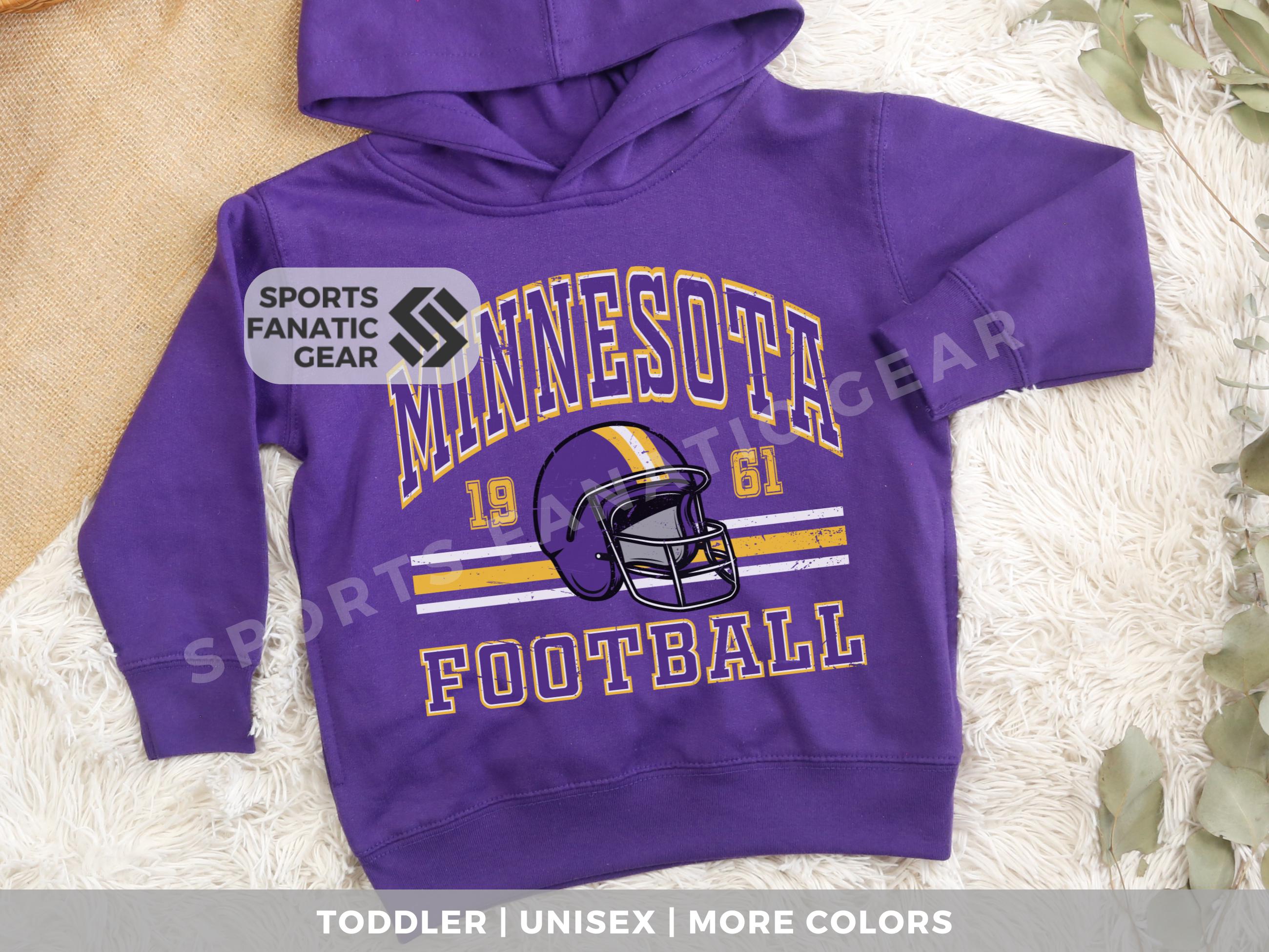 Kids Minnesota Vikings Sweatshirt Etsy