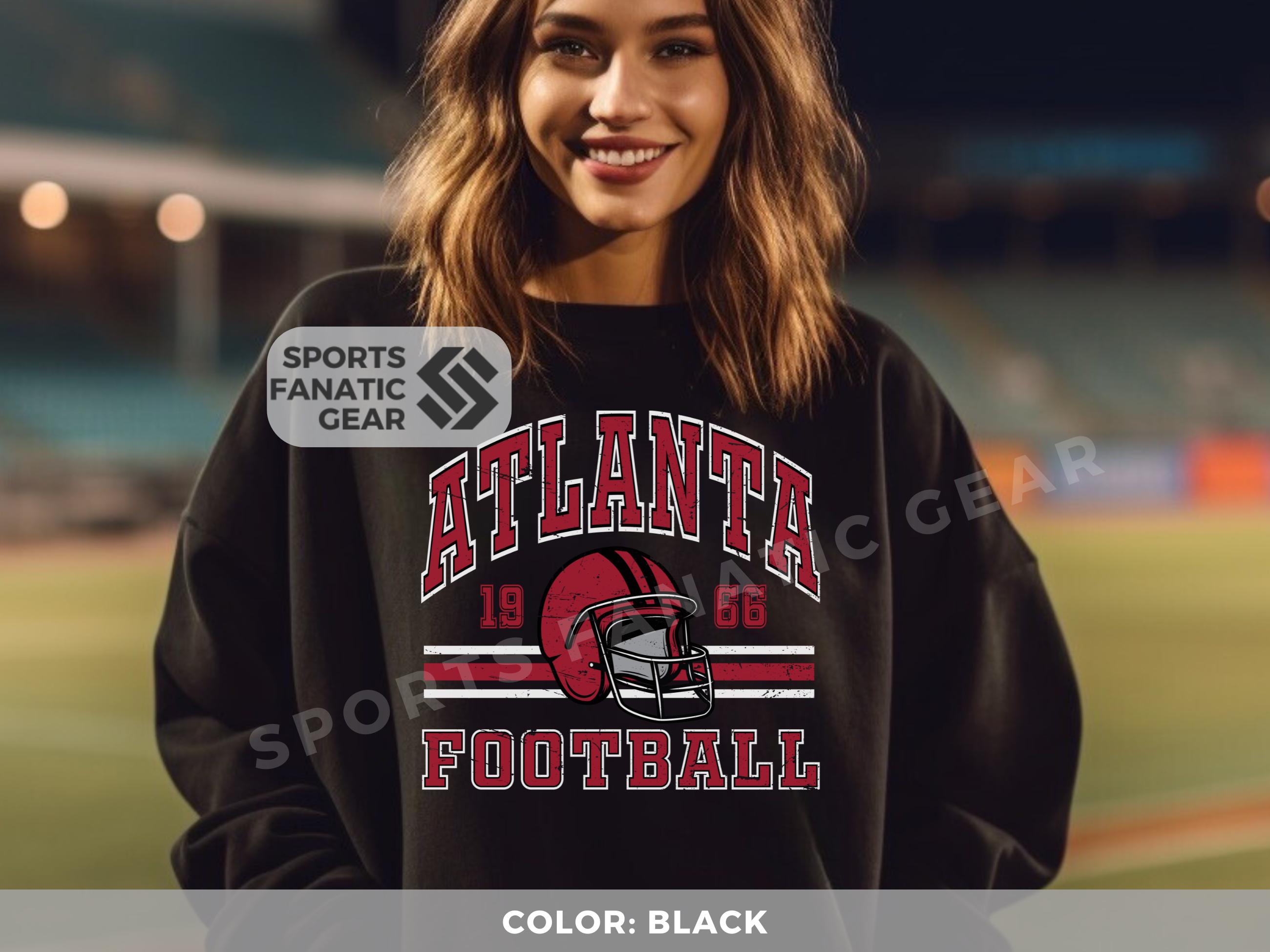 Atlanta falcons crewneck sweatshirt sale