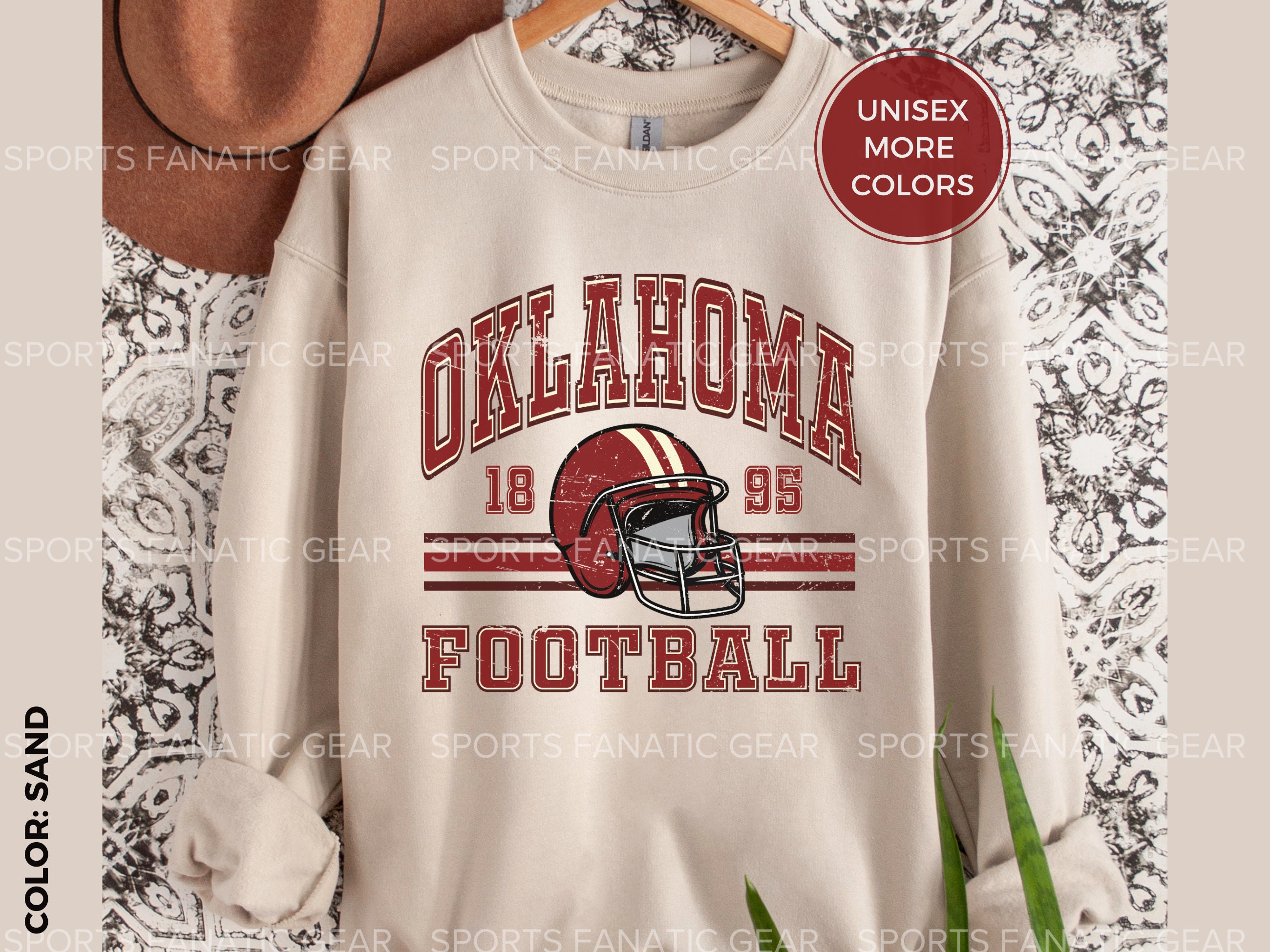 Oklahoma Sooners Sweatshirt - Etsy