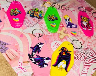 90s nostalgia keychain -  keychains