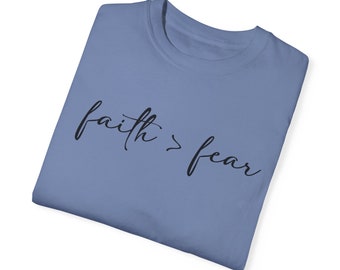Christian Tshirt Faith Over Fear