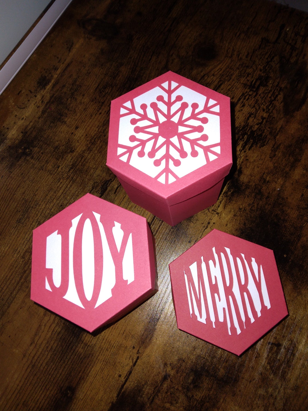 Christmas Ornament Boxes Christmas Gift Boxes Small Set of Etsy