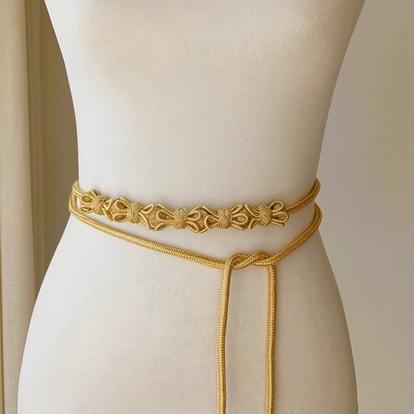 Belt golden gift woman belt gold belt Sfifa Moroccan belt Bride accessory bridesmaid belt skali dress fancy chic outfit handmade