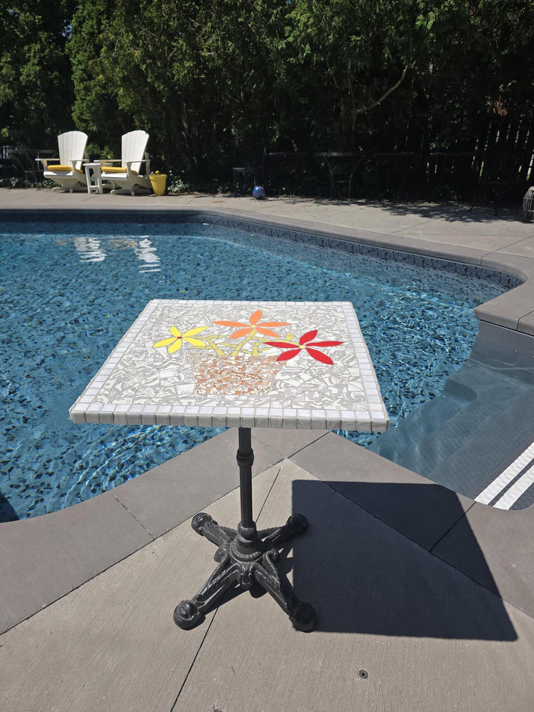 Mosaic Tile Table Top - Etsy