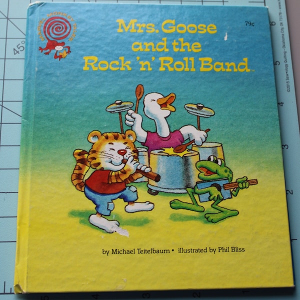 Mrs. Goose and the Rock 'n' Roll Band by Michael Teitelbaum 1988 Marvel Monkey Tales