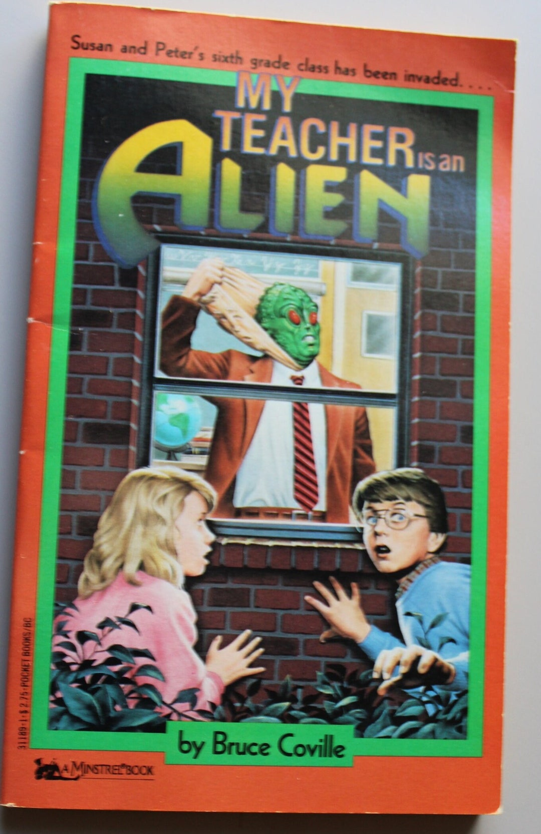My Teacher is an Alien by Bruce Coville Softcover 1989 - Etsy