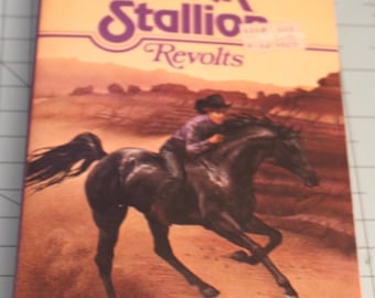 The Black Stallion Revolts Softcover Book by Walter Farley 1981