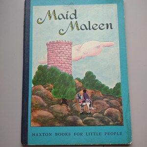 Maid Maleen Hardcover Book By The Brothers Grimm 1948 Maxton Book