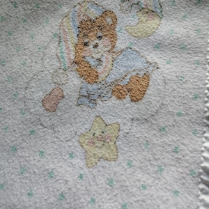 Teddy Beddy Bear ✩︎ カーテン　ビンテージ　生地　シーツ　くま Teddy Beddy Bear - Etsy