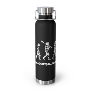 American Martial Arts Systems Copper Vacuum Insulated Bottle, 22oz