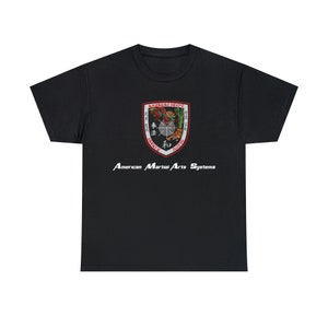 AMAS Kenpo Logo Title Unisex Heavy Cotton Tee