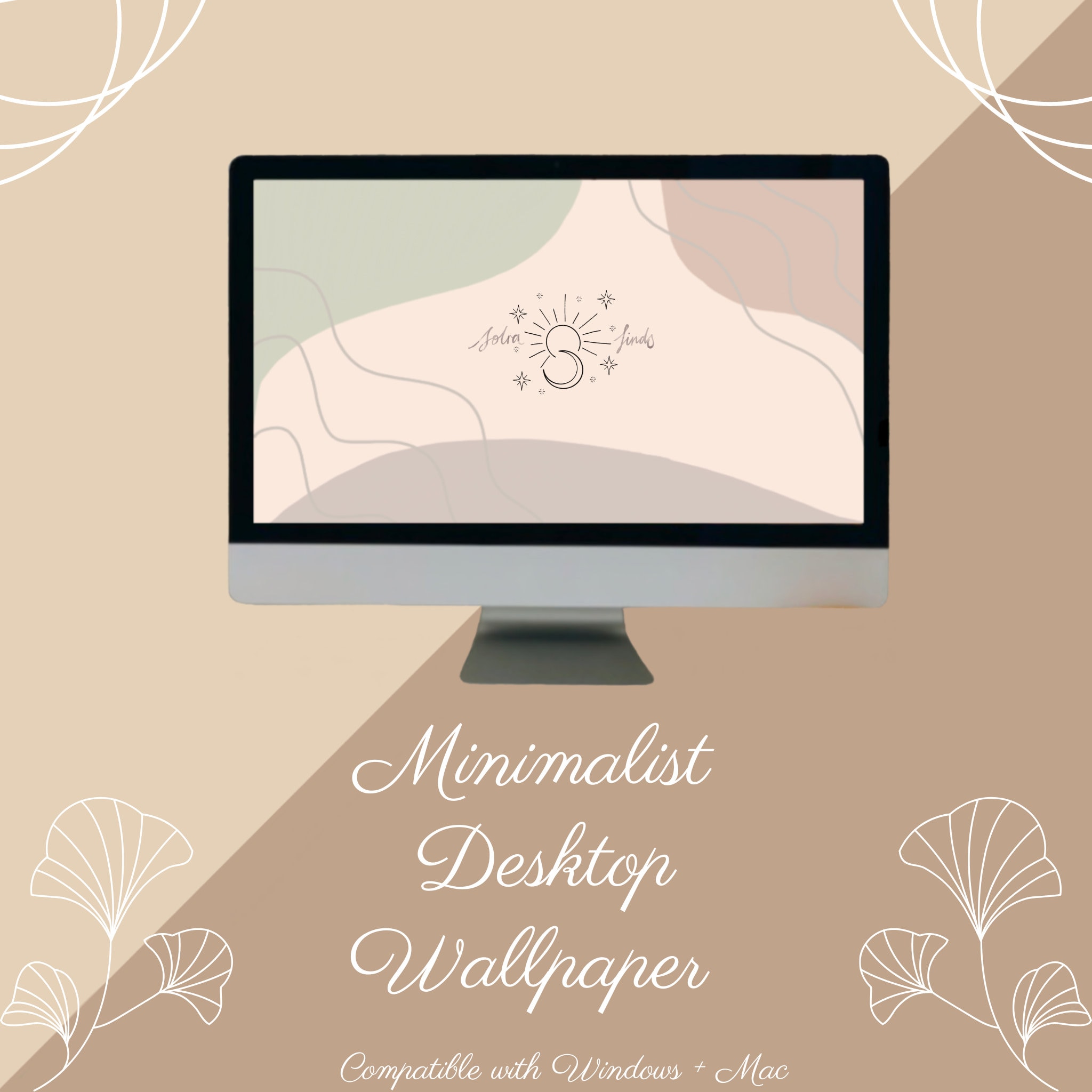 Aesthetic Desktop Wallpaper | Minimalist | Modern | Warm | Neutral