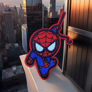 Chibi Spider-Man Iron On Patches! *FREE SHIPPING* (Item sizes in description)