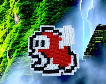 Super Mario 8 Bit Embroidered Iron On Patches! *FREE SHIPPING* (Item sizes in description)