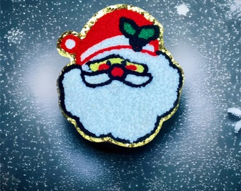 Christmas Embroidered Chenille Iron On Patches Collection 3! *FREE SHIPPING* (Item sizes in description)