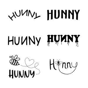 Hunny SVG, design Hunny, miel SVG, SVG de chemise Hunny, Winnie l'ourson, conception de chemise Hunny, Clipart Hunny, pot Hunny, pot de miel, fichier coupé