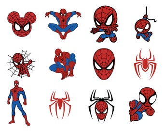 Spidey and his Amazing Friends SVG Bundle, Spidey Birthday, Spidey Clipart, Spidey and his Amazing Friends PNG, Spidey SVG, Spidey Shirt