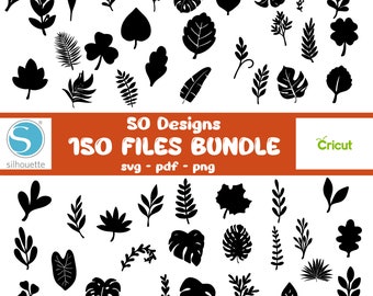 leaves svg, leaf svg, paper flower leaves svg, leaf templates svg, greenery svg, tropical leaves svg, botanical svg, Tropical leaves svg