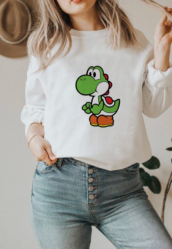 ヨッシー svg、ヨッシー カット ファイル、スーパー マリオ svg