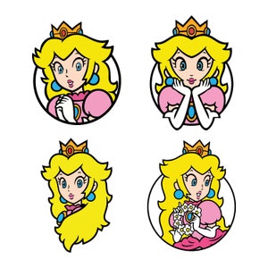 Prinzessin Peach svg, Prinzessin Peach PNG, Prinzessin Png, Super Mario svg, Prinzessin SVG, Super Mario, Mario svg, Prinzessin Peach, Mario Bros SVG