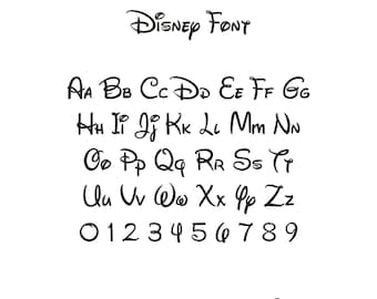 Disneyland Text SVG, Disneyland Alphabet SVG, Disneyland Schrift SVG, Buchstaben SVG, Disneyland Wort Symbol SVG, Disneyland World 1971 Text svg