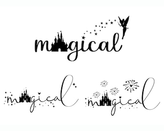 Magical Svg, Magical and Fabulous, Fairy Sparkle, Pixie Dust Svg, Tinkerbell Quote Svg, Stay Magical Svg, Family Trip Shirt Svg,Trip SVG,SVG