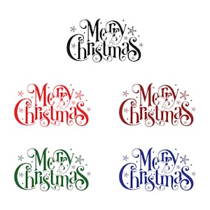 Pacote SVG de Natal, Clipart de Natal, Arquivos Svg de Natal para Cricut, Pacote Png de Natal, Feliz Natal Svg, Arquivos de corte Svg de Natal