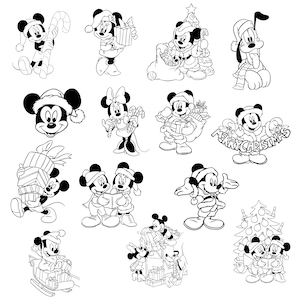 Mega Christmas-svg, kerst cartoon svg, kerst-svg, kerstbundel svg, kerstshirt svg, Disneyland kerst svg, kerst-svg