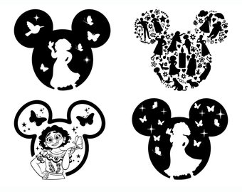 Encanto SVG Bundle, Encanto SVG PNG, Encanto Clipart, Encanto Svg Mirabel svg png clipart , Encanto Mickey, Disneyworld svg, Cut file Cricut