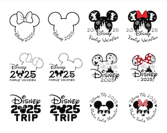 Family Trip 2025 SVG, Mouse SVG, Family Vacation SVG, Family Vacation 2025 svg, Family Trip Svg, Png Vacay Mode Png, Circut