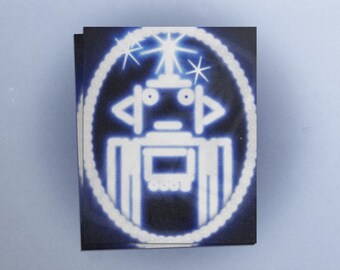 Robot Face Print