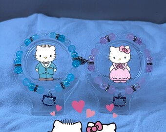 Hello Kitty and Dear Daniel Matching Bracelets - Etsy