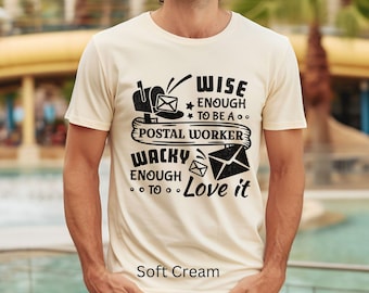 Postal Worker Shirt, Mail Carrier Gift, Post Office Apparel, Mail Lady TShirt, Crazy Postal Worker Shirt, Delivery Person Shirt, Postal Tee