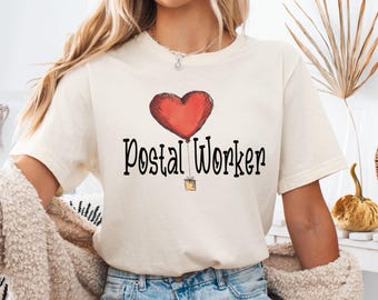 Postal Worker TShirt, Mail Carrier, Post Office Apparel, Mail Lady Tee, Delivery Shirt, Cute Unique Shirt