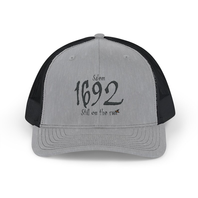 1692 witch hat, Halloween baseball hat, funny witch hat, Halloween apparel, gift for girlfriend, salem massachusetts, trucker hat image 4