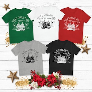 Choir shirt, group shirts, caroling, school choir, singing group, Christmas choir, church choir, matching choir shirts, choir teacher shirt