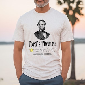 Abraham Lincoln Shirt, History Buff Gift, Presidents Day Tee, American History Lover Top, Patriotic Tshirt, Political Statement Apparel