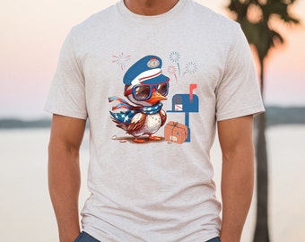 Mailman shirt, 4th of july mail carrier, postal worker gift, patriotic tee, post office shirt, summer mailman tee, eagle mail carrier