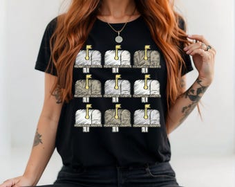 Postal Worker Shirt, Post Office Apparel, Mail Delivery, Delivery Person Shirt, Mail Lady Tee, Mailbox T-Shirt