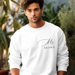 Mr future name custom sweatshirt