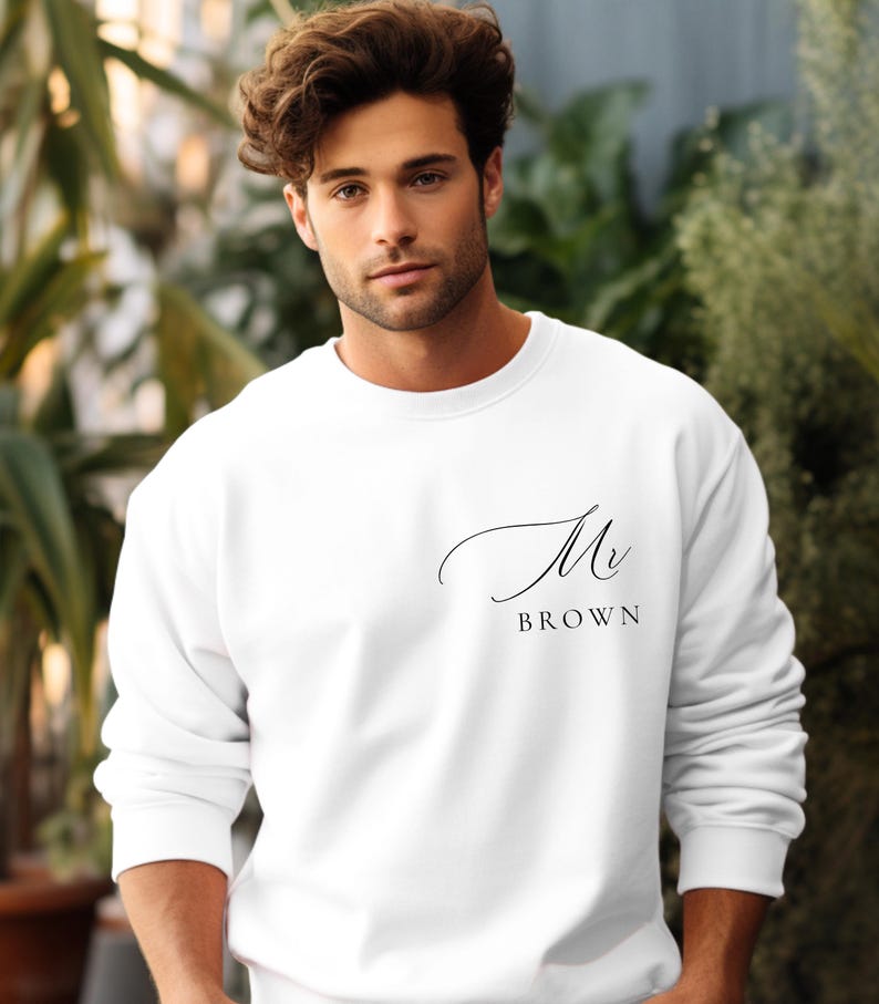 Mr future name custom sweatshirt
