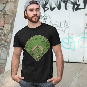 Camiseta unisex de estilo suave de Who&#39;s On First Baseball