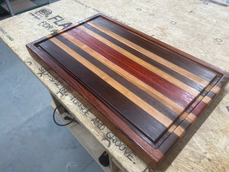 Exotic Wood Cutting Board Beauty Etsy